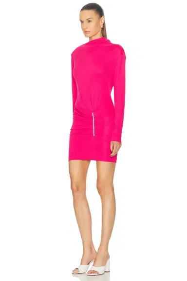 Moschino Jeans Long Sleeve Mini Dress | Thumbnail 3