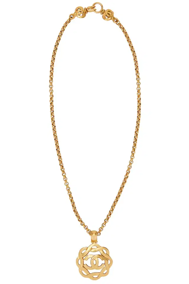 chanel Chanel 1997 Coco Mark Necklace