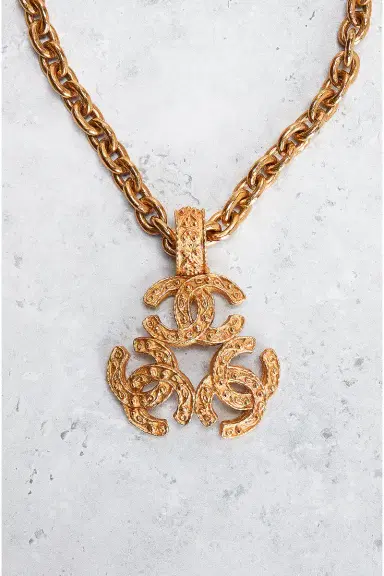 Chanel Chanel 1994 Triple CC Necklace | Thumbnail 3