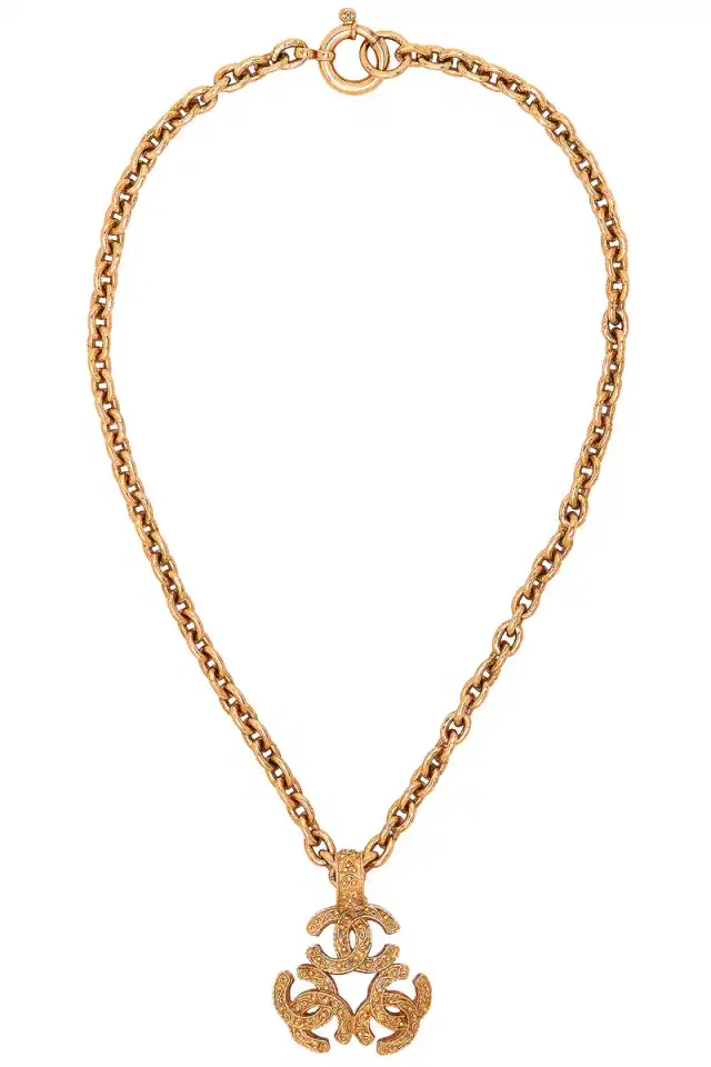 chanel Chanel 1994 Triple CC Necklace