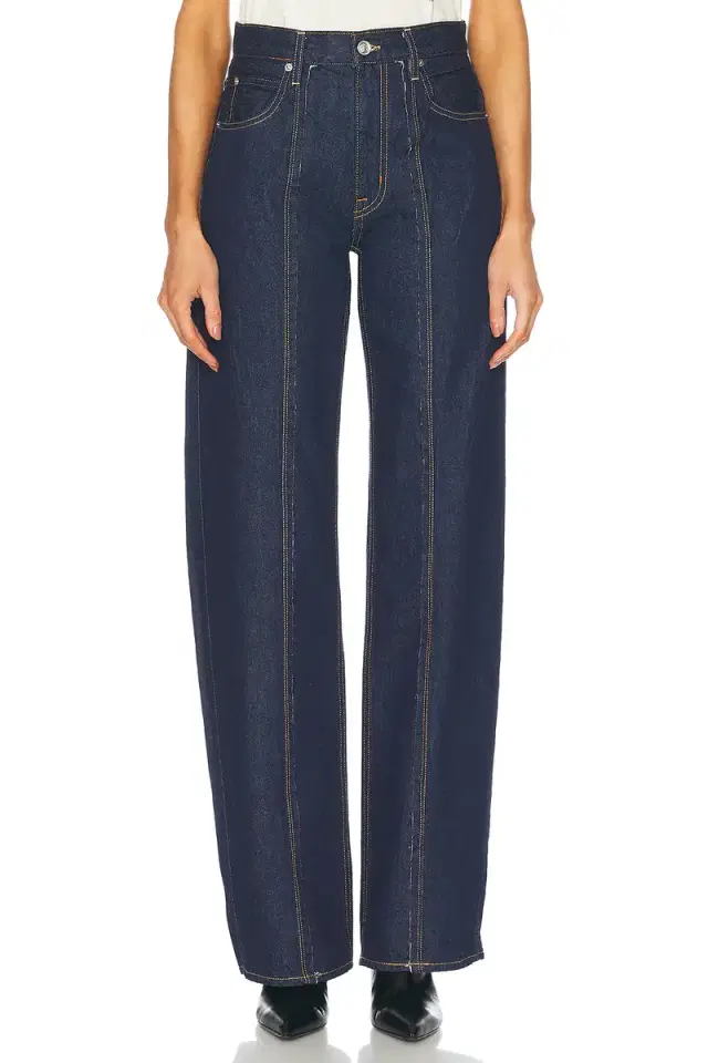SLVRLAKE Cassie Distressed Edge Relaxed Leg