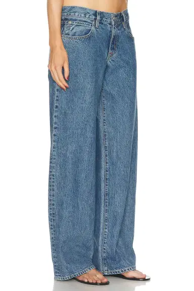 SLVRLAKE Lexi Low Rise Wide Leg | Thumbnail 2