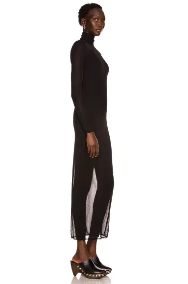 Alaïa Long Turtleneck Dress | Thumbnail 2 Alaïa Long Turtleneck Dress | Thumbnail 2