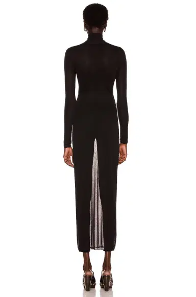 Alaïa Long Turtleneck Dress | Thumbnail 3 Alaïa Long Turtleneck Dress | Thumbnail 3