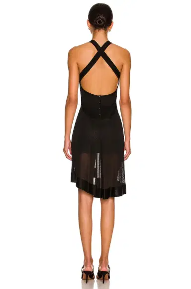 Alaïa Edition 1986 Short Asymmetrical Dress | Thumbnail 4 Alaïa Edition 1986 Short Asymmetrical Dress | Thumbnail 4