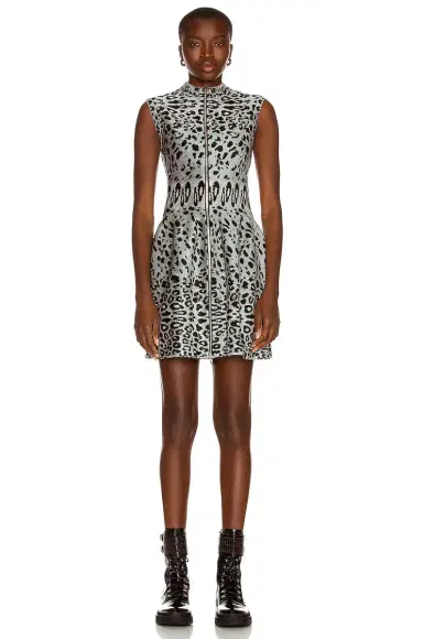 Alaïa Sleeveless Mini Dress | Thumbnail 2 Alaïa Sleeveless Mini Dress | Thumbnail 2