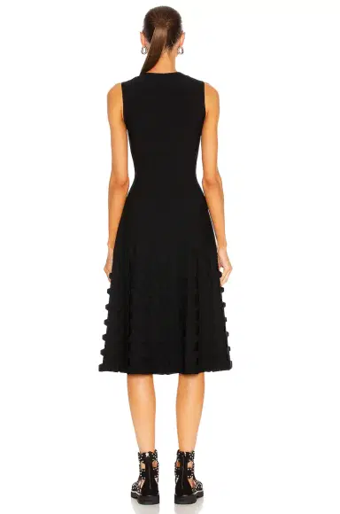 Alaïa Sleeveless Midi Dress | Thumbnail 4