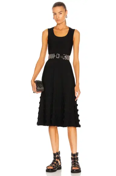 Alaïa Sleeveless Midi Dress | Thumbnail 1