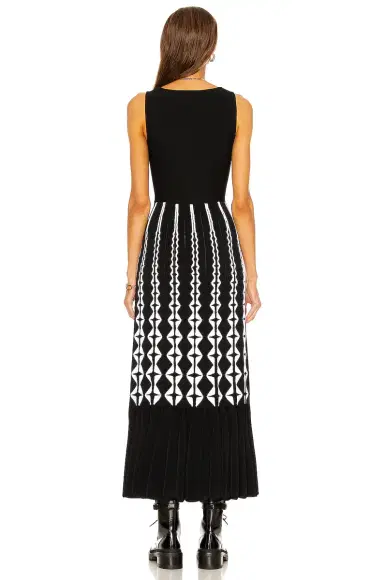 Alaïa Sleeveless Bustier Long Dress | Thumbnail 3