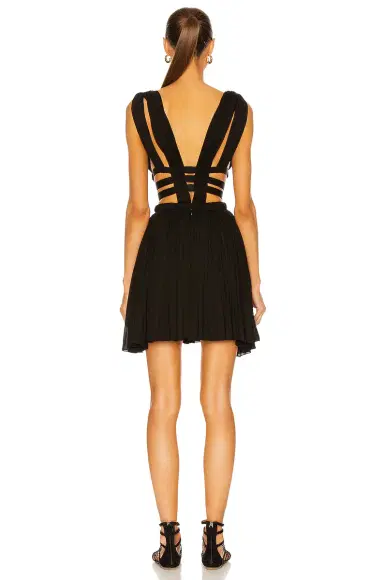 Alaïa Edition 2004 Short Draped Dress | Thumbnail 3 Alaïa Edition 2004 Short Draped Dress | Thumbnail 3