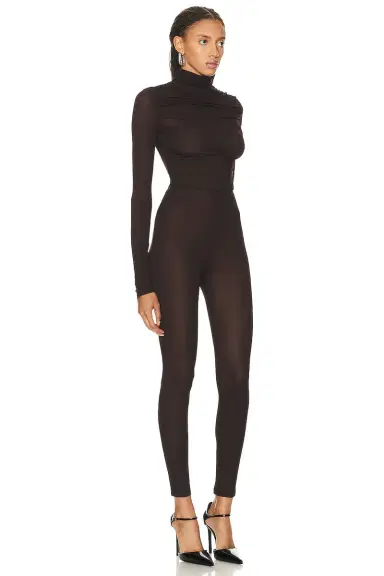 Saint Laurent Turtleneck Jumpsuit | Thumbnail 2
