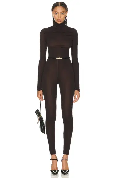 Saint Laurent Turtleneck Jumpsuit | Thumbnail 1