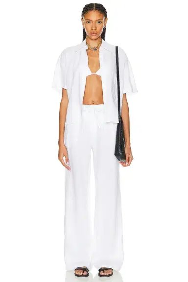 Aexae Linen Drawstring Trouser | Thumbnail 6 Aexae Linen Drawstring Trouser | Thumbnail 6