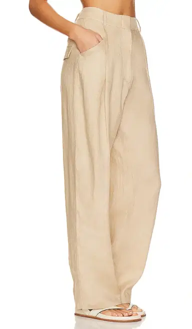 Aexae Linen Highrise Trousers | Thumbnail 2