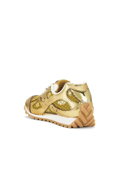 Bottega Veneta Orbit Lace-Up Sneaker Technical Fishnet | Thumbnail 3 Bottega Veneta Orbit Lace-Up Sneaker Technical Fishnet | Thumbnail 3