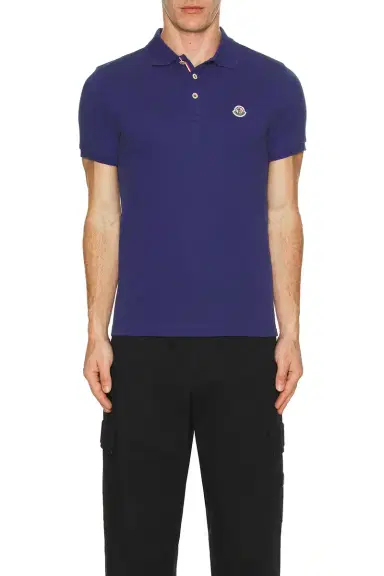 Moncler Short Sleeve Polo | Thumbnail 4