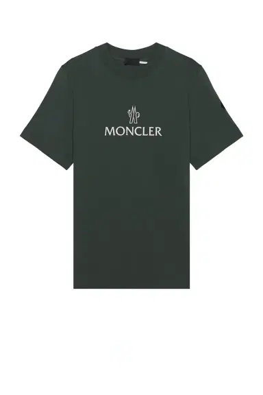 Moncler Short Sleeve Logo T-Shirt | Thumbnail 1 Moncler Short Sleeve Logo T-Shirt | Thumbnail 1