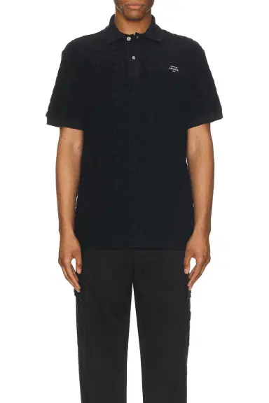 Moncler Short Sleeve Polo | Thumbnail 4 Moncler Short Sleeve Polo | Thumbnail 4