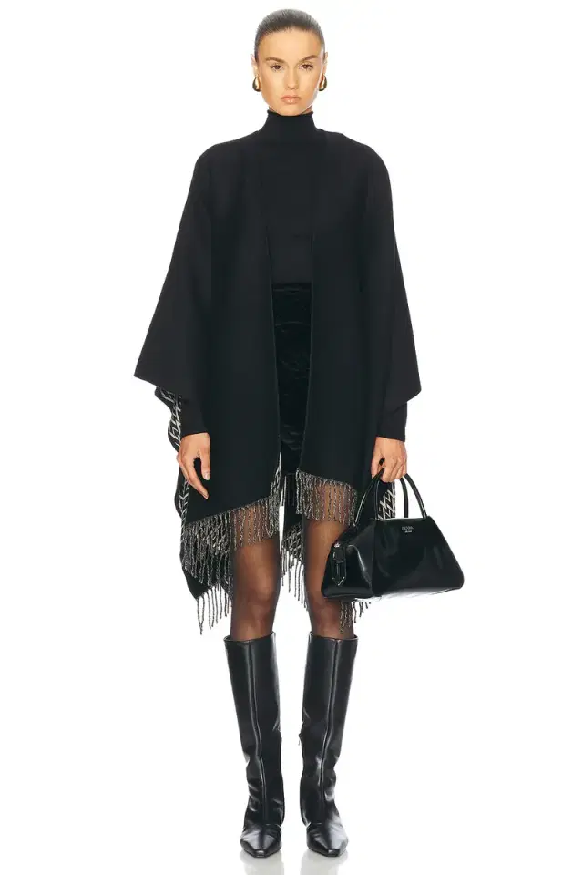 Valentino Garavani Toute La V Cashmere Poncho