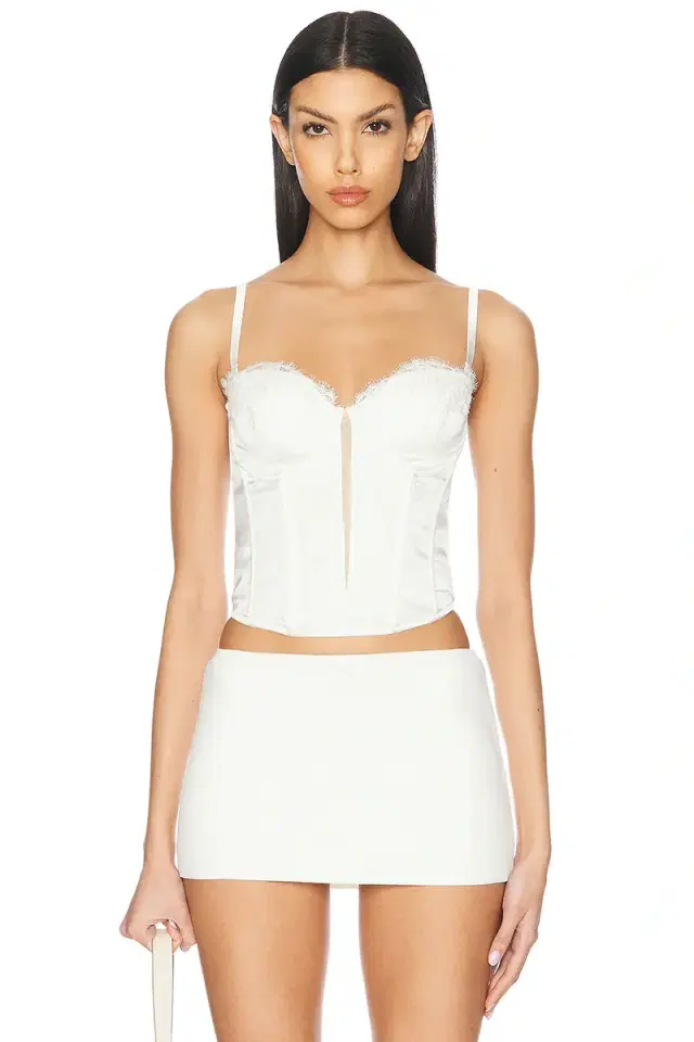 fleur du mal X Galia Lahav Beaded Iris Lace Bustier