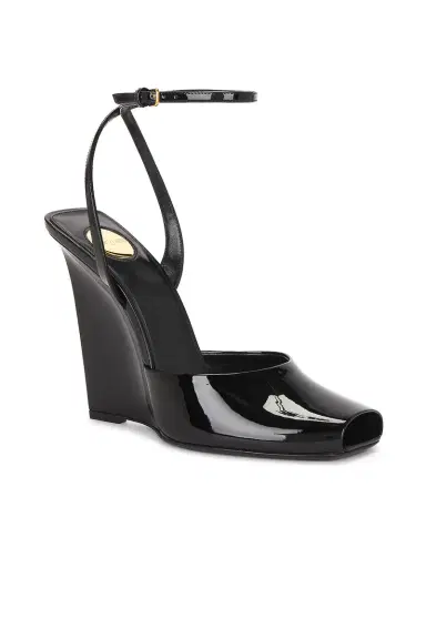 Saint Laurent Orhand Peep Toe Wedge | Thumbnail 2 Saint Laurent Orhand Peep Toe Wedge | Thumbnail 2