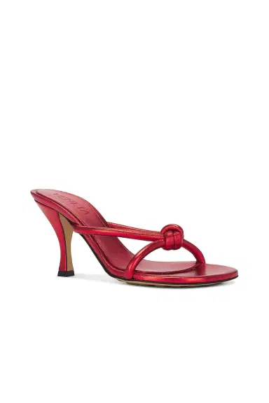 Bottega Veneta Metallic Blink Mule Sandal | Thumbnail 2
