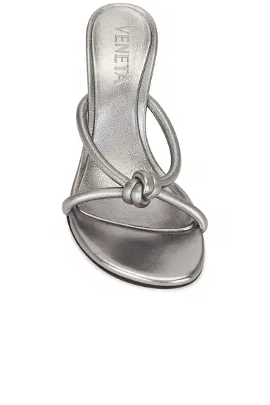 Bottega Veneta Metallic Blink Mule Sandal | Thumbnail 4 Bottega Veneta Metallic Blink Mule Sandal | Thumbnail 4