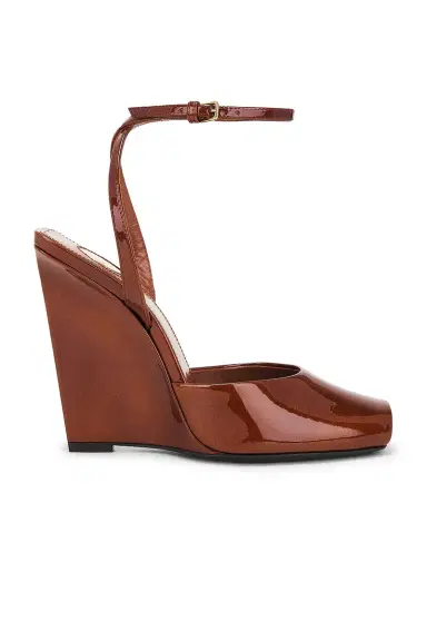 Saint Laurent Orhand Peep Toe Wedge | Thumbnail 1 Saint Laurent Orhand Peep Toe Wedge | Thumbnail 1