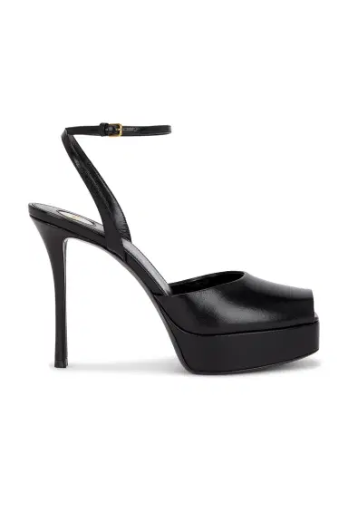 Saint Laurent La Scandale Platform Sandal | Thumbnail 1 Saint Laurent La Scandale Platform Sandal | Thumbnail 1