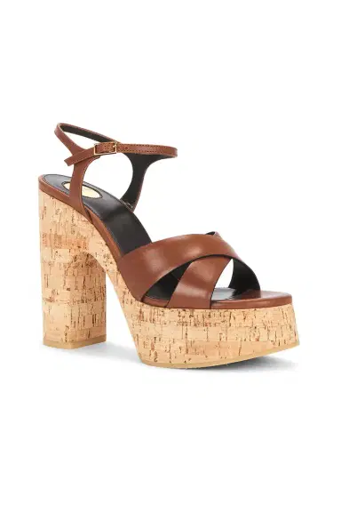 Saint Laurent Bianca Platform Sandal | Thumbnail 2 Saint Laurent Bianca Platform Sandal | Thumbnail 2