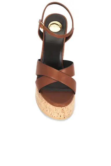 Saint Laurent Bianca Platform Sandal | Thumbnail 4 Saint Laurent Bianca Platform Sandal | Thumbnail 4