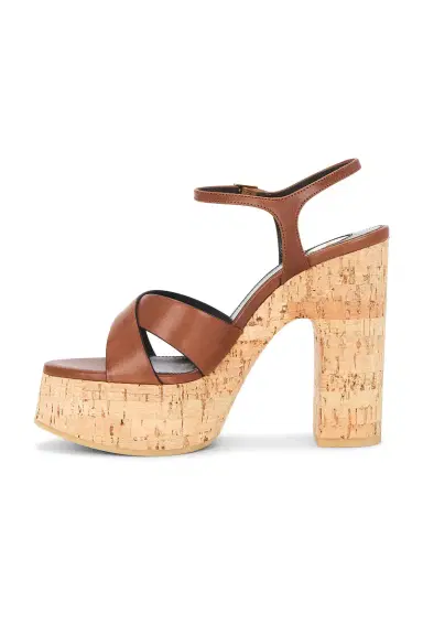 Saint Laurent Bianca Platform Sandal | Thumbnail 5 Saint Laurent Bianca Platform Sandal | Thumbnail 5