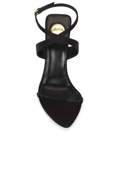 Saint Laurent Wedge Sandal | Thumbnail 4 Saint Laurent Wedge Sandal | Thumbnail 4