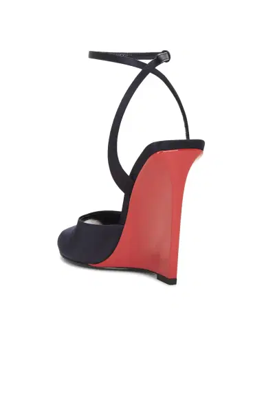 Saint Laurent La Scandale Wedge Sandal | Thumbnail 3