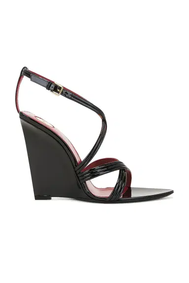 Saint Laurent Rossi Wedge Sandal | Thumbnail 1