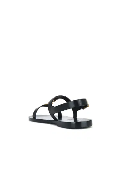 Saint Laurent Cassandra Flat Sandal | Thumbnail 3