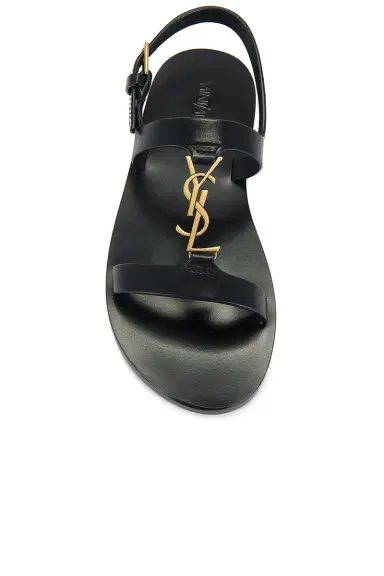 Saint Laurent Cassandra Flat Sandal | Thumbnail 4