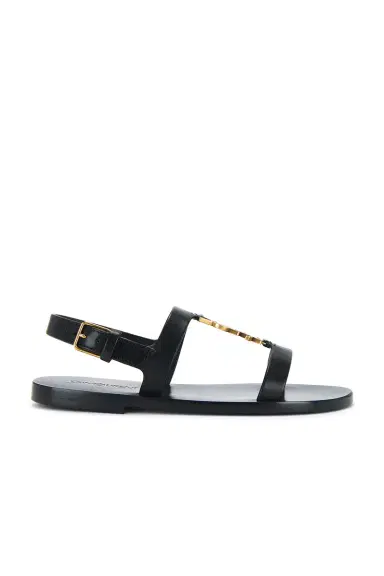 Saint Laurent Cassandra Flat Sandal | Thumbnail 1