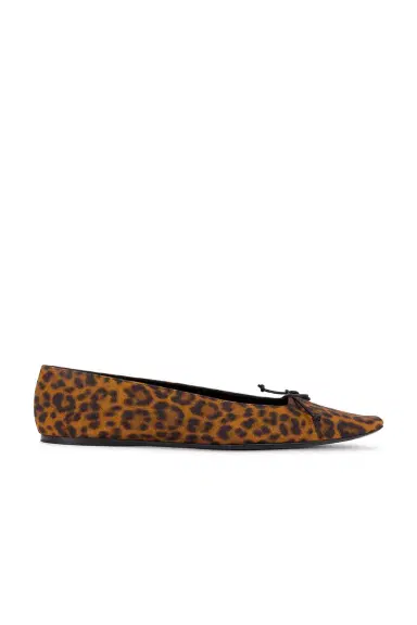 Saint Laurent Poppy Ballerina Flat | Thumbnail 1 Saint Laurent Poppy Ballerina Flat | Thumbnail 1