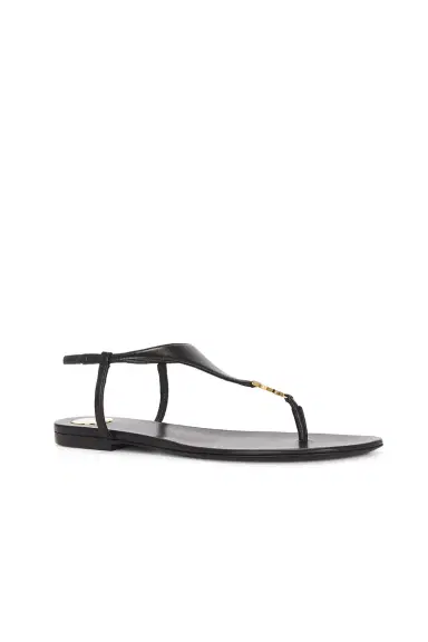 Saint Laurent Cassandra Flat Sandal | Thumbnail 2