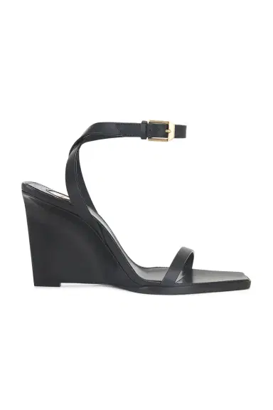 Saint Laurent Wedge Sandal | Thumbnail 1 Saint Laurent Wedge Sandal | Thumbnail 1