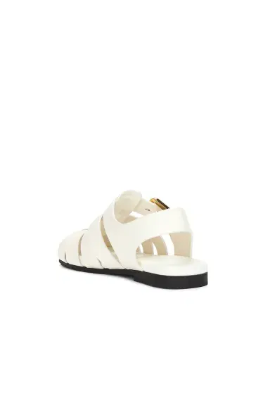 Bottega Veneta Alfie Flat Sandal | Thumbnail 3 Bottega Veneta Alfie Flat Sandal | Thumbnail 3