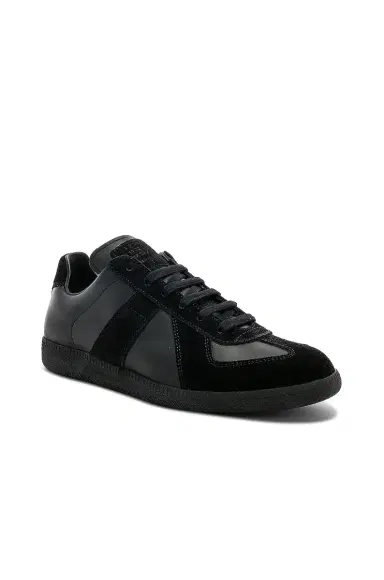 Maison Margiela Soft Leather & Velour Replica Sneakers | Thumbnail 2 Maison Margiela Soft Leather & Velour Replica Sneakers | Thumbnail 2