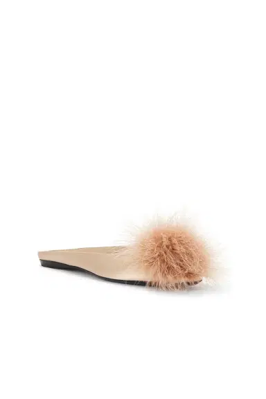 Saint Laurent Lido Flat Mule | Thumbnail 2 Saint Laurent Lido Flat Mule | Thumbnail 2
