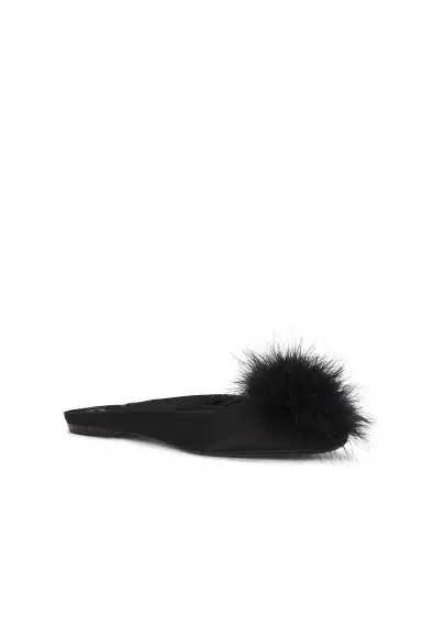 Saint Laurent Lido Flat Mule | Thumbnail 2 Saint Laurent Lido Flat Mule | Thumbnail 2