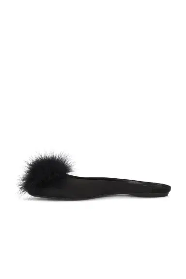 Saint Laurent Lido Flat Mule | Thumbnail 5 Saint Laurent Lido Flat Mule | Thumbnail 5