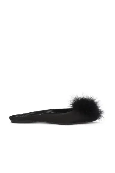 Saint Laurent Lido Flat Mule | Thumbnail 1 Saint Laurent Lido Flat Mule | Thumbnail 1