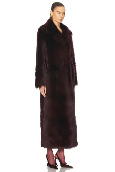 Nour Hammour for FWRD Evita Long Coat | Thumbnail 2