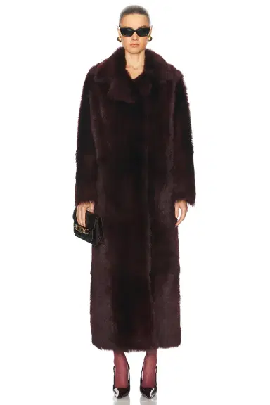 Nour Hammour for FWRD Evita Long Coat | Thumbnail 1
