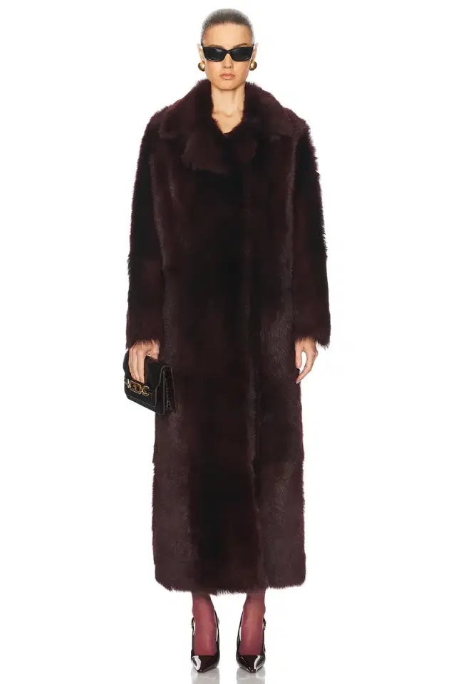 NOUR HAMMOUR for FWRD Evita Long Coat